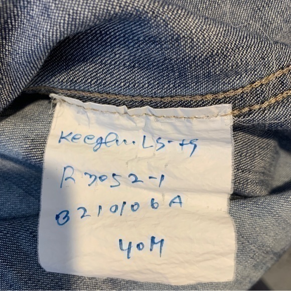 Wrangler Denim‎ Snap Button Shirt Size (No Tag) - Picture 8 of 9